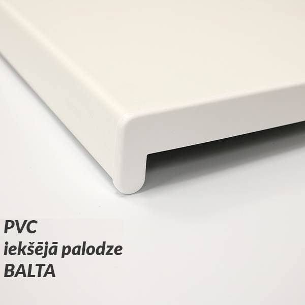 Palodze PVC EKOPLAST Balta matēta
